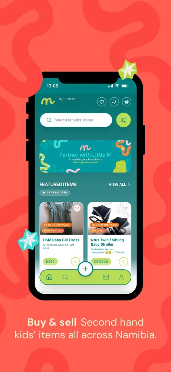 Home screen
