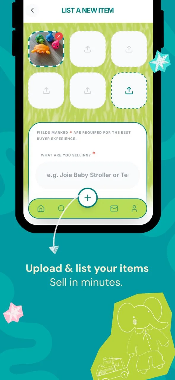 List item screen